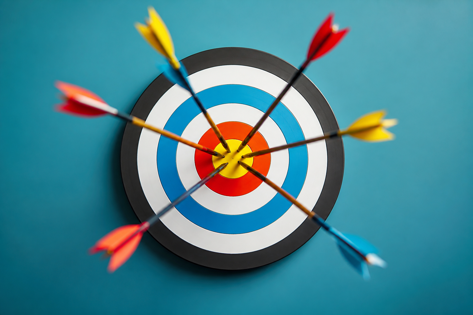 Cible marketing représentant la définition d'un positionnement précis