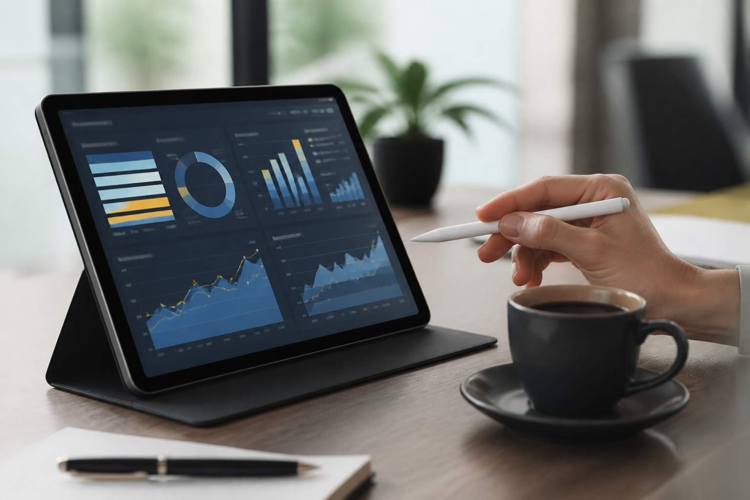 Analyse des performances digitales sur tablette