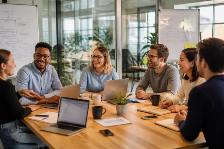 découvrez des stratégies efficaces pour améliorer la communication interne et renforcer la cohésion au sein de votre entreprise, favorisant ainsi un environnement de travail collaboratif et performant.