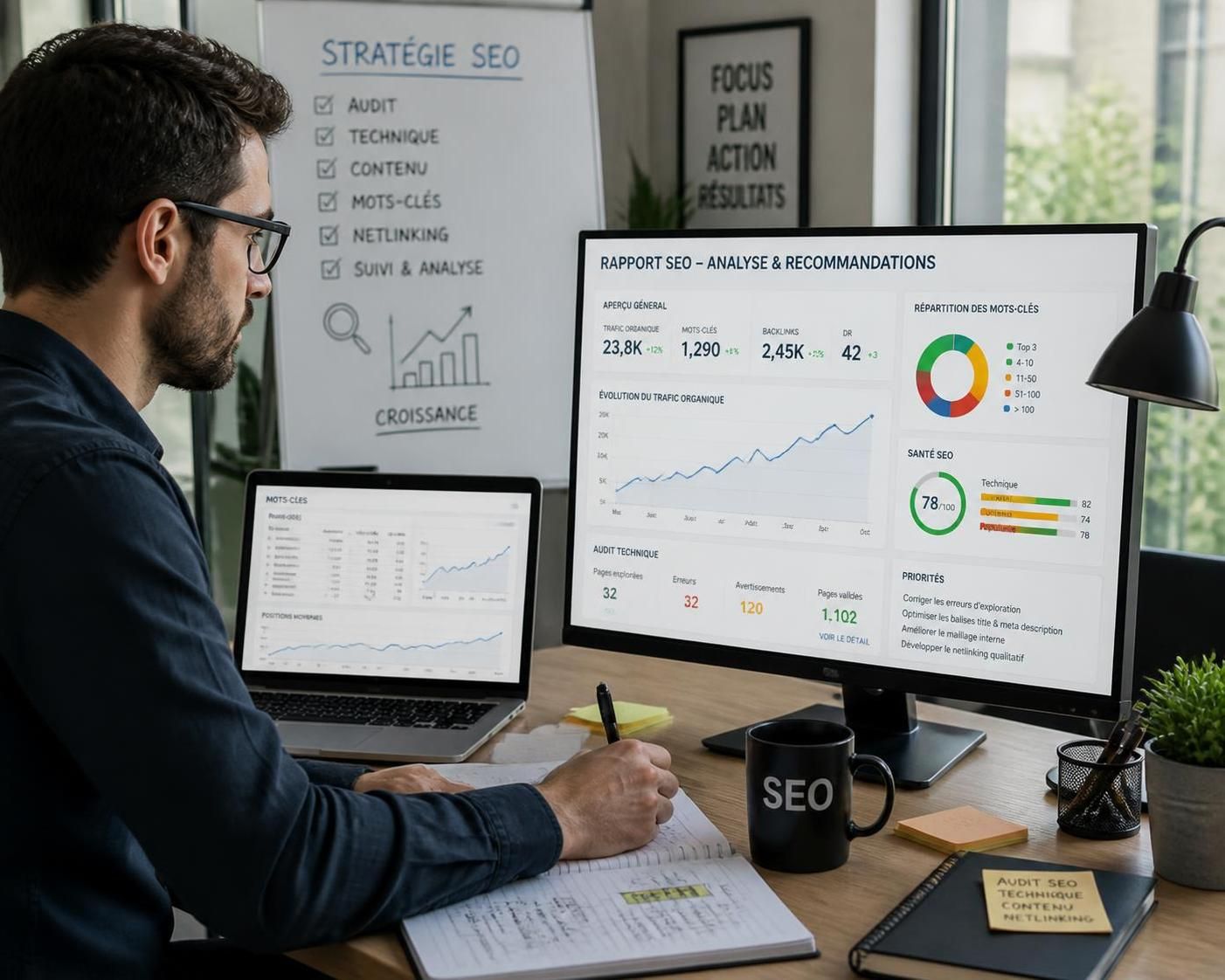 découvrez comment analyser efficacement un rapport seo pour optimiser votre site web, améliorer votre visibilité et augmenter votre trafic.