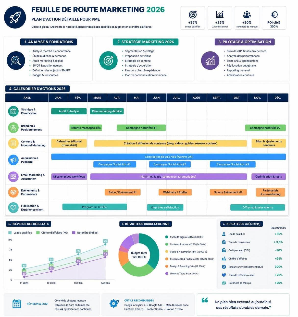 découvrez comment élaborer un plan d'action marketing efficace pour 2026 afin d'atteindre vos objectifs commerciaux avec des stratégies ciblées et performantes.