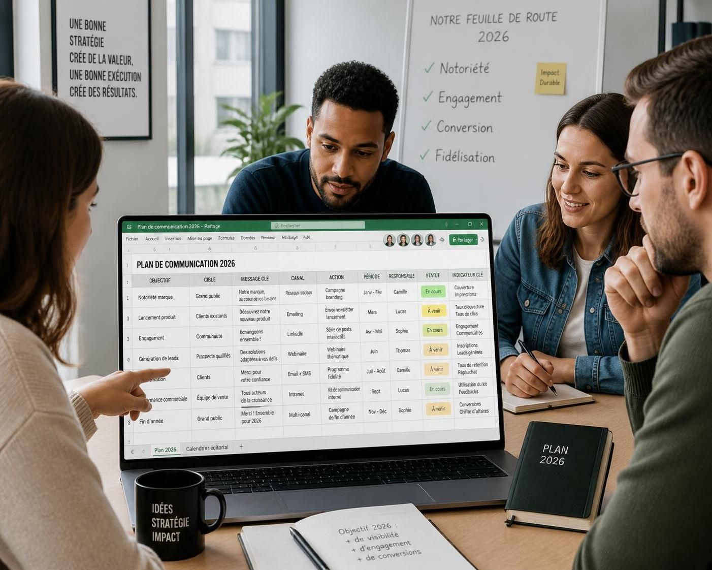 apprenez à créer un plan de communication efficace en utilisant excel grâce à notre guide détaillé, simple et pratique.