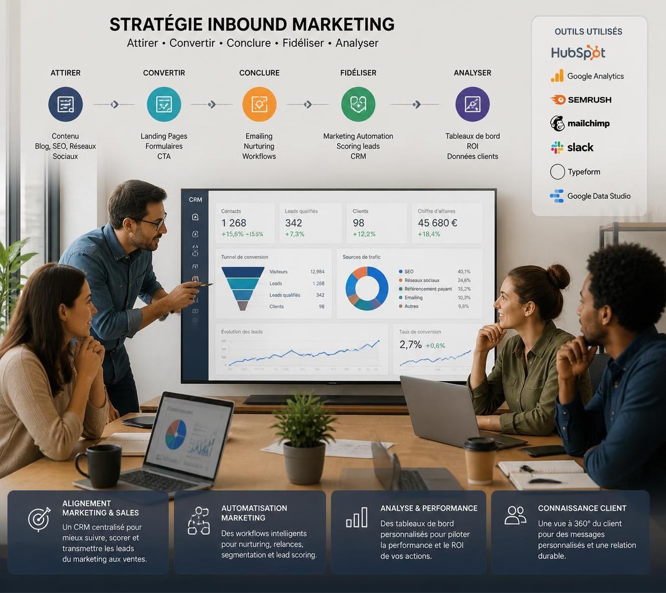 découvrez comment une agence inbound marketing peut révolutionner votre stratégie digitale en 2026 grâce à des techniques innovantes et une approche centrée sur le client.