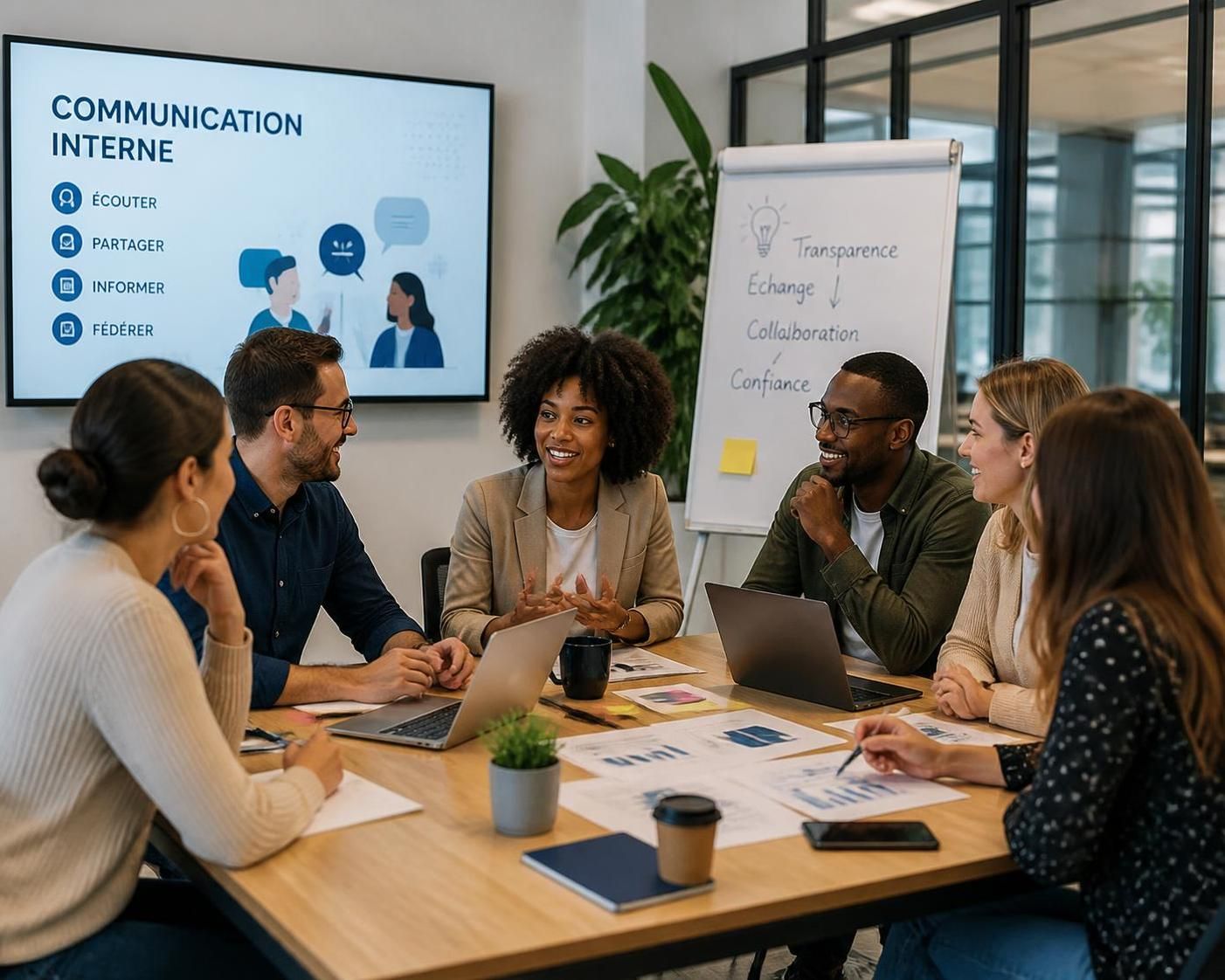 découvrez un exemple concret de plan de communication interne efficace pour améliorer la collaboration et la transmission des informations au sein de votre entreprise.