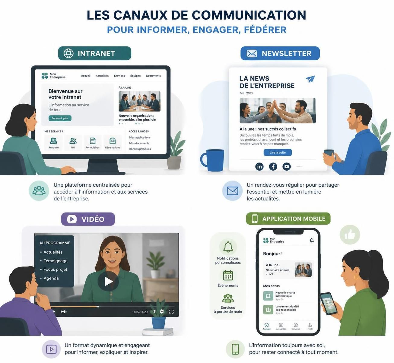 découvrez un exemple de plan de communication interne efficace pour améliorer la collaboration et l'engagement au sein de votre entreprise.
