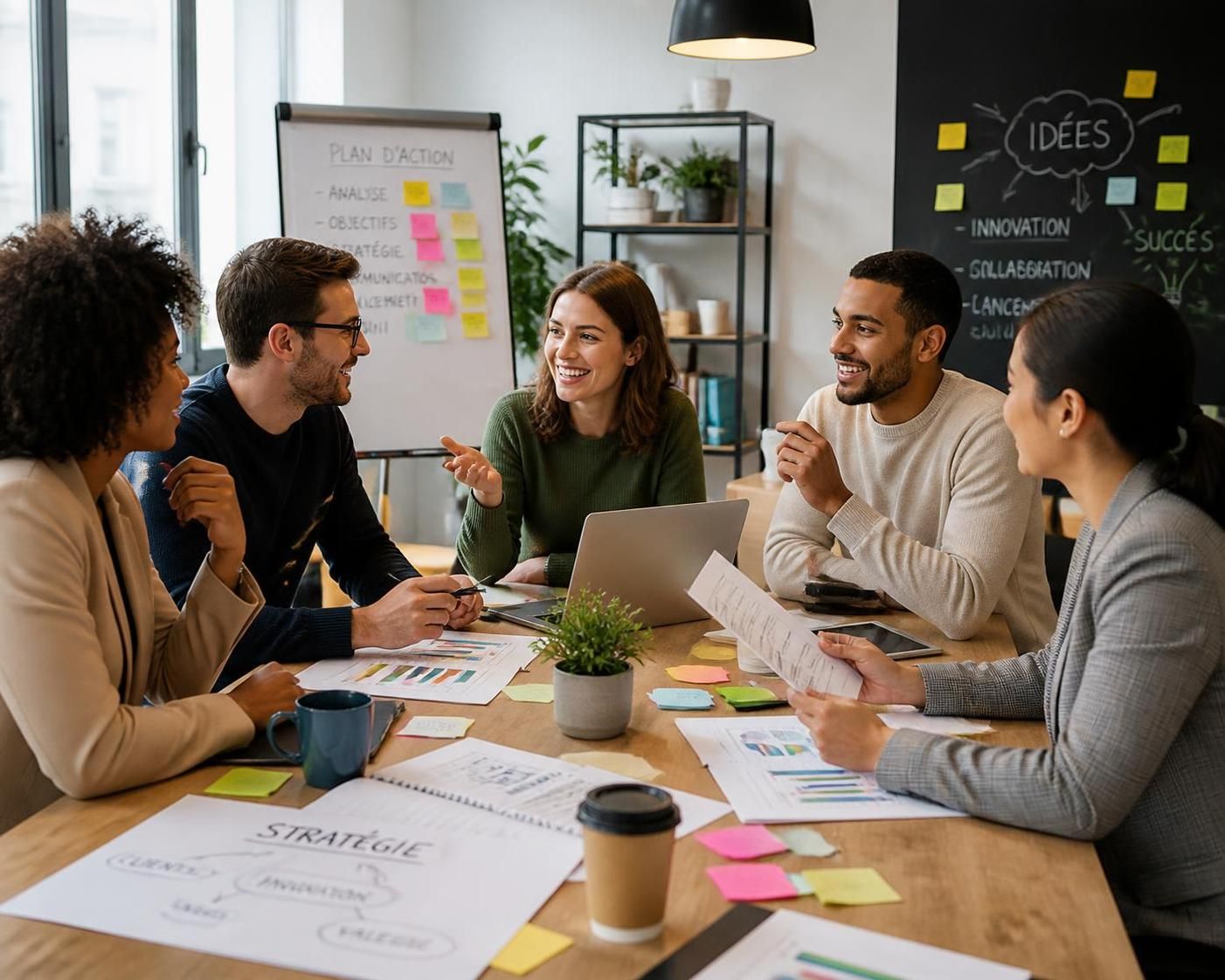 découvrez un exemple de plan de communication interne efficace pour renforcer la cohésion d’équipe et améliorer la collaboration au sein de votre entreprise.