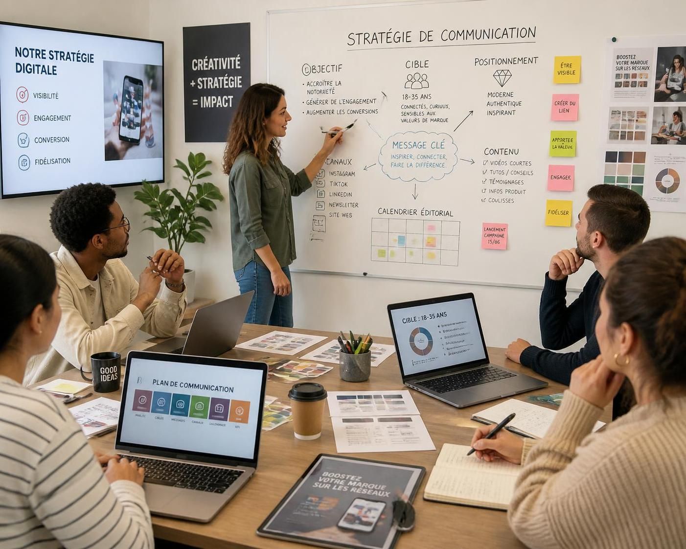 découvrez une stratégie de communication efficace pour maximiser votre visibilité et atteindre vos objectifs marketing avec des techniques éprouvées.