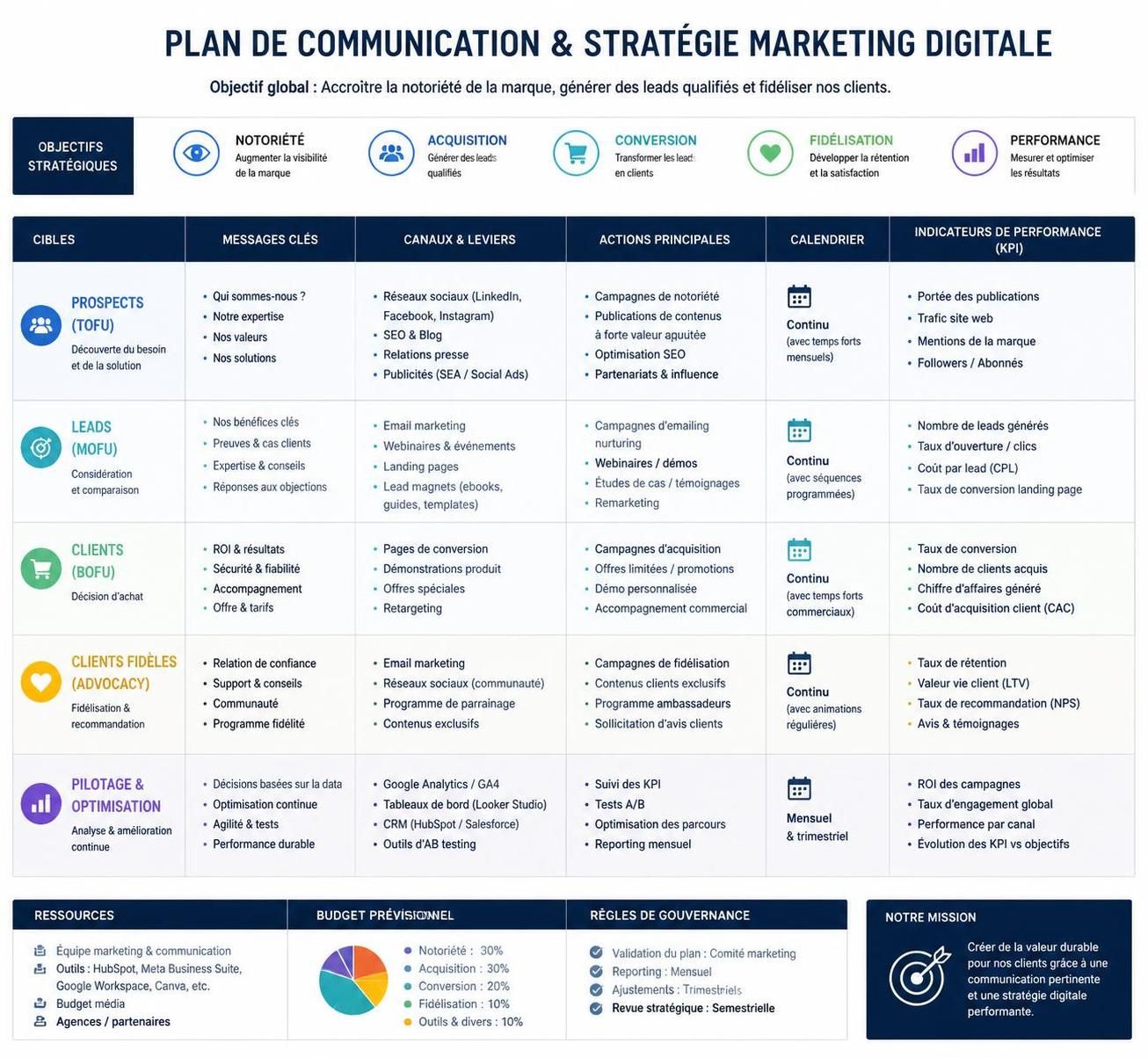 découvrez comment organiser efficacement votre stratégie grâce à un plan de communication sous forme de tableau, pour assurer clarté et succès dans vos projets.
