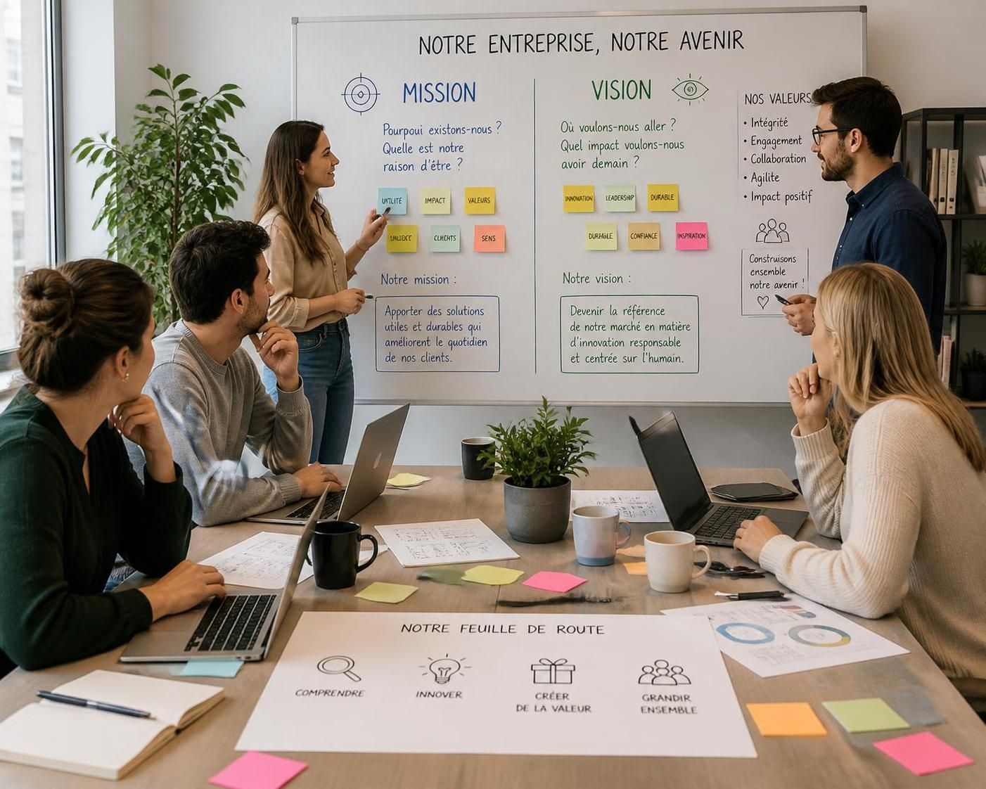 découvrez comment définir l’identité de votre entreprise grâce à une plateforme de marque efficace pour renforcer votre image et votre positionnement.