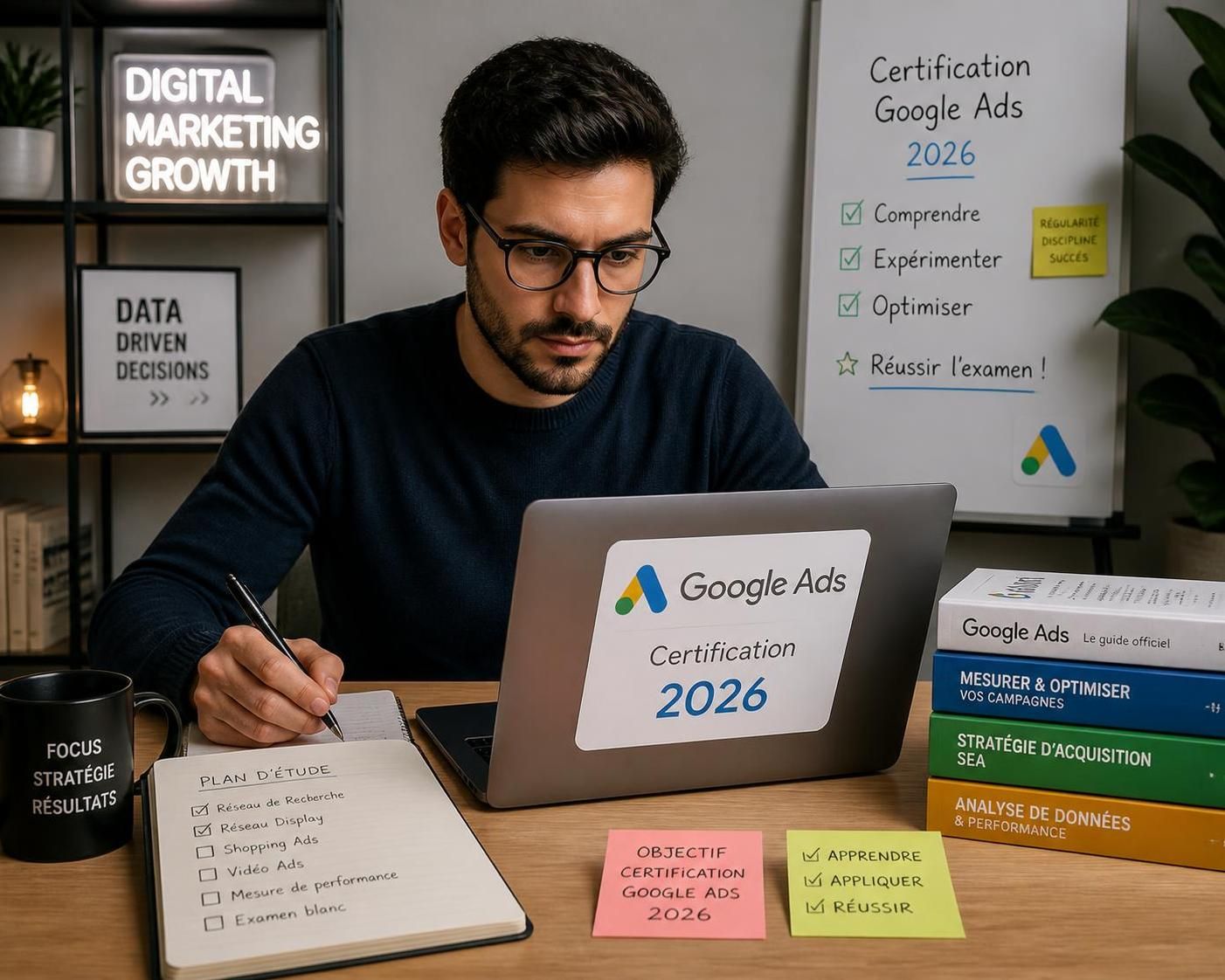 découvrez tout ce qu'il faut savoir sur la certification google ads en 2026 : critères, avantages et conseils pour réussir votre examen.