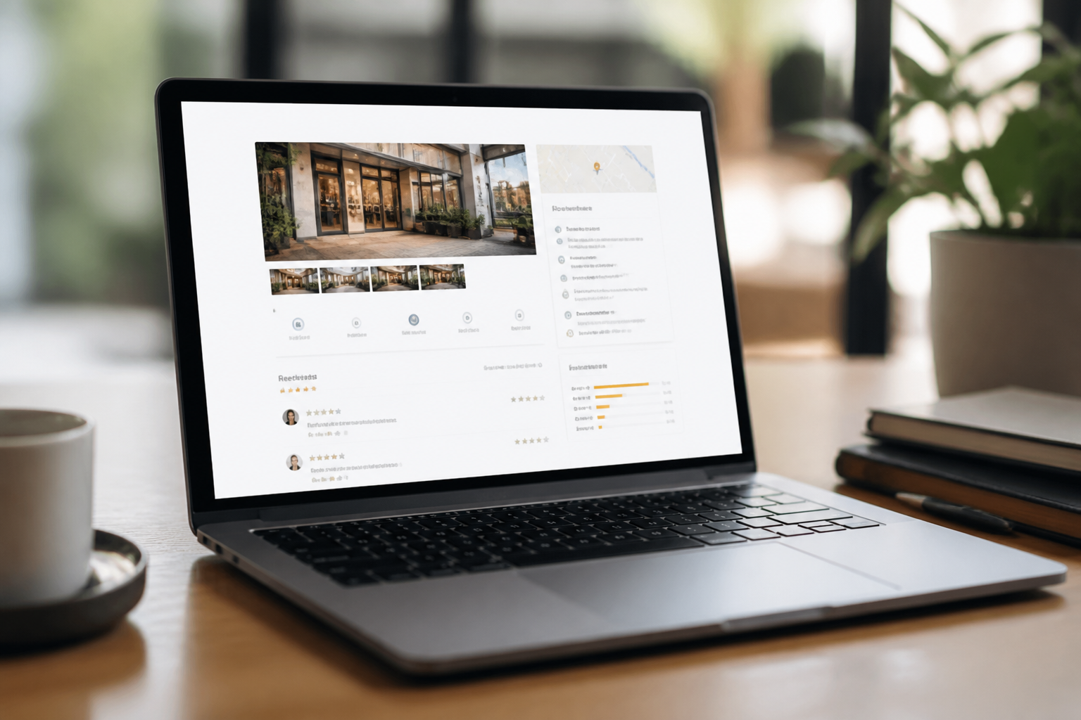 Fiche Google Business Profile d'une TPE avec avis clients