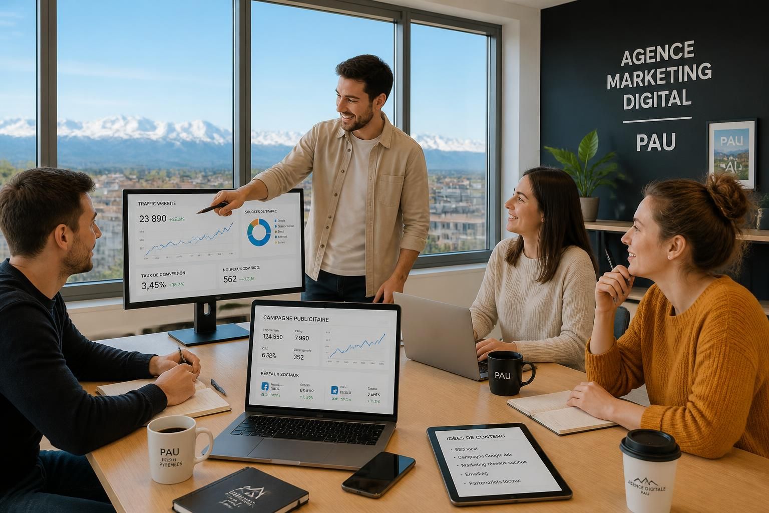 découvrez comment notre agence de marketing digital à pau peut booster votre visibilité en ligne grâce à des stratégies personnalisées et efficaces.