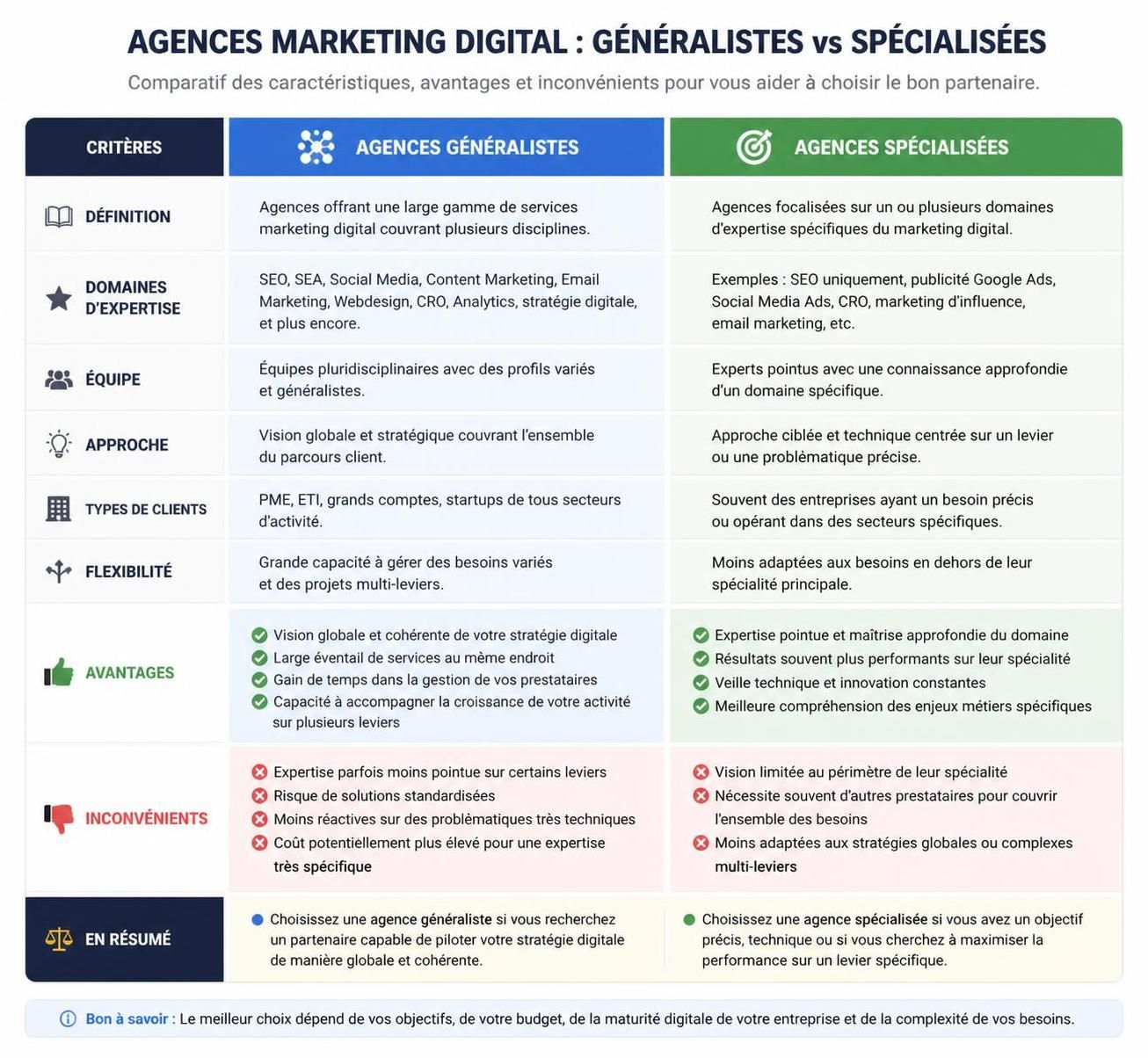 découvrez comment sélectionner l'agence de marketing idéale pour dynamiser votre entreprise et maximiser votre croissance grâce à des stratégies adaptées.