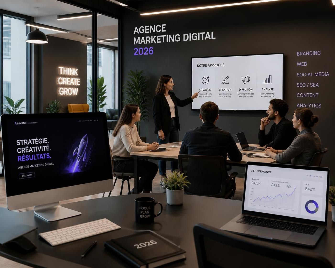 découvrez les étapes clés pour créer une agence de marketing digital performante et réussir en 2026 grâce à nos conseils stratégiques et pratiques.