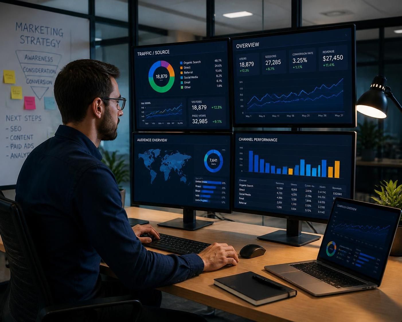 découvrez comment un consultant en marketing digital peut révolutionner votre entreprise en optimisant votre présence en ligne, augmentant votre visibilité et boostant vos ventes.