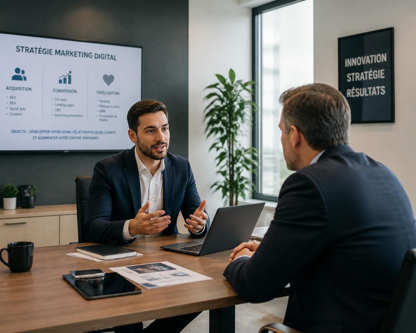 découvrez comment un consultant en marketing digital peut révolutionner votre entreprise grâce à des stratégies efficaces, une présence en ligne optimisée et une croissance accélérée.