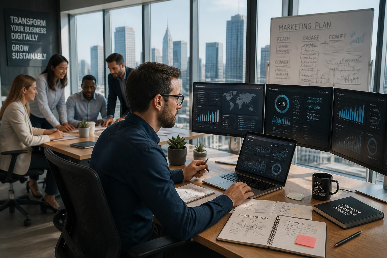 découvrez comment un consultant en marketing digital peut révolutionner votre entreprise en optimisant votre visibilité, augmentant vos ventes et améliorant votre stratégie en ligne.