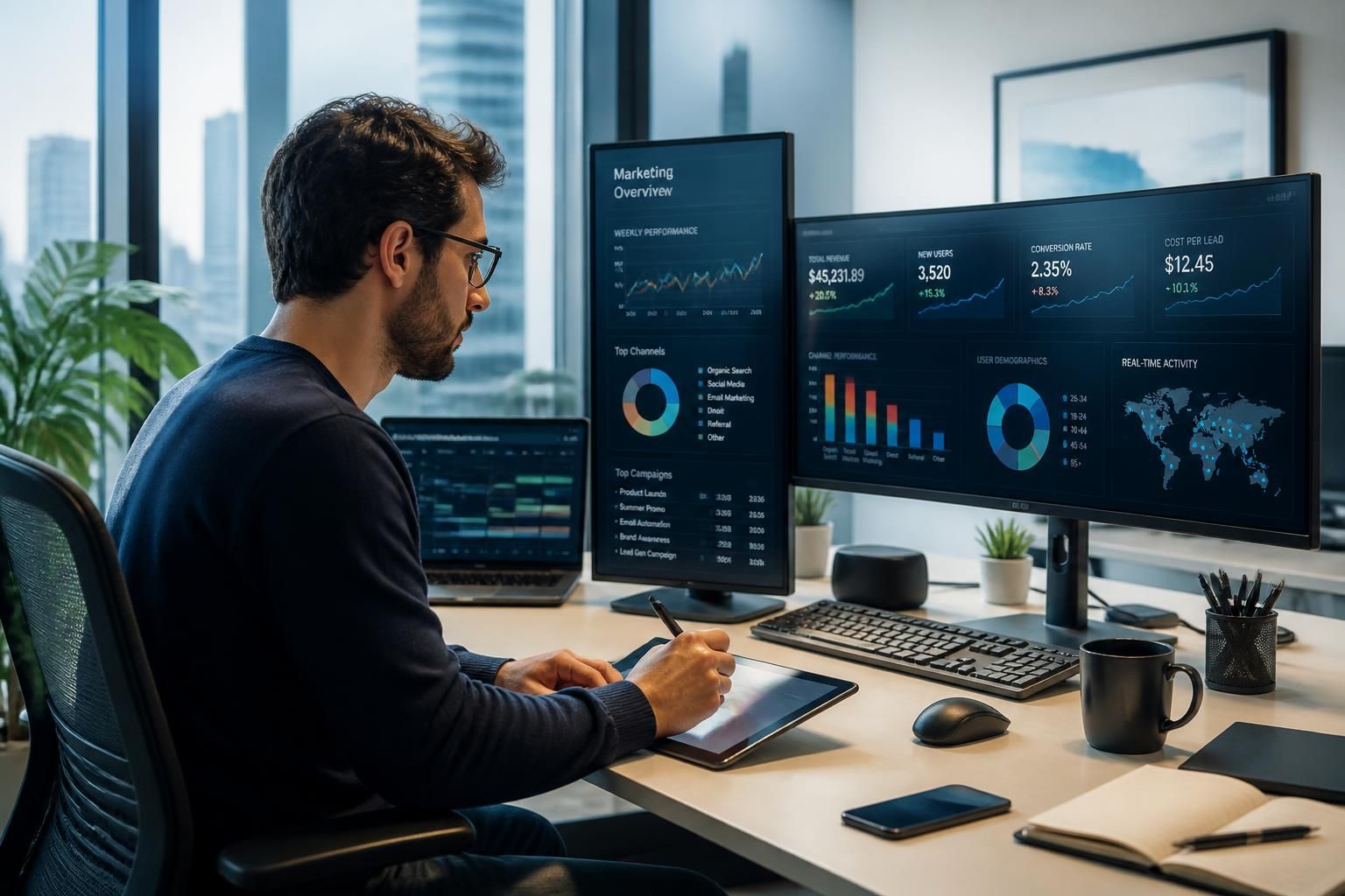 découvrez comment un consultant marketing digital peut transformer votre stratégie en 2026 grâce à des conseils innovants et adaptés aux tendances actuelles.