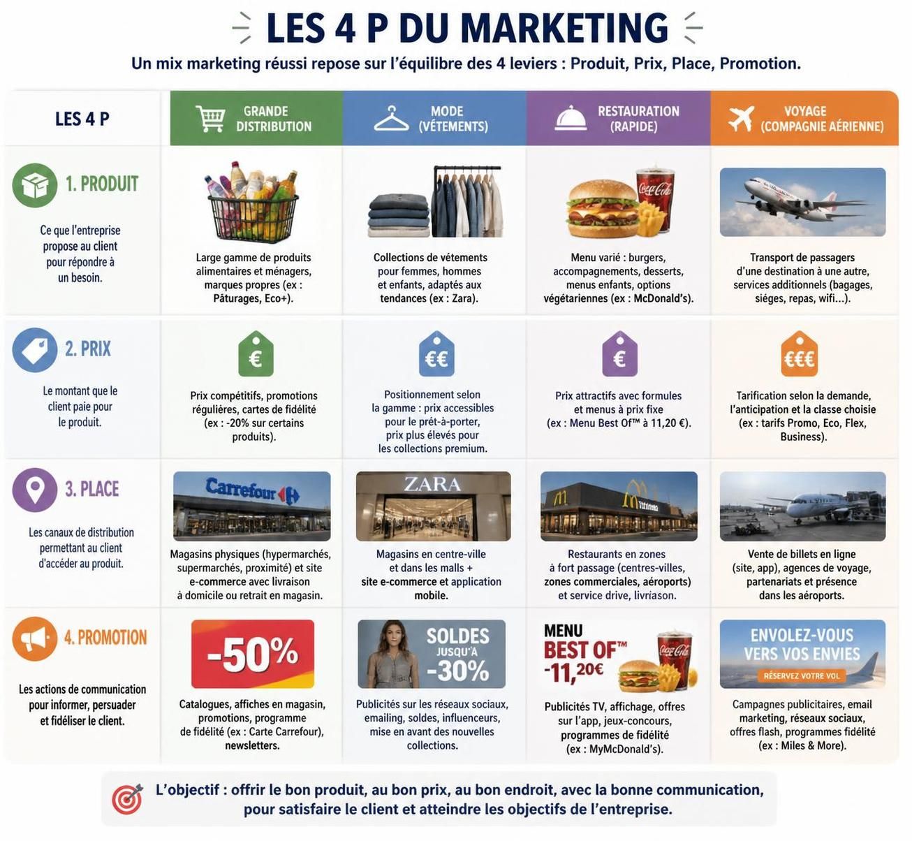découvrez les bases du mix marketing et maîtrisez les stratégies clés pour optimiser votre communication et booster votre business.