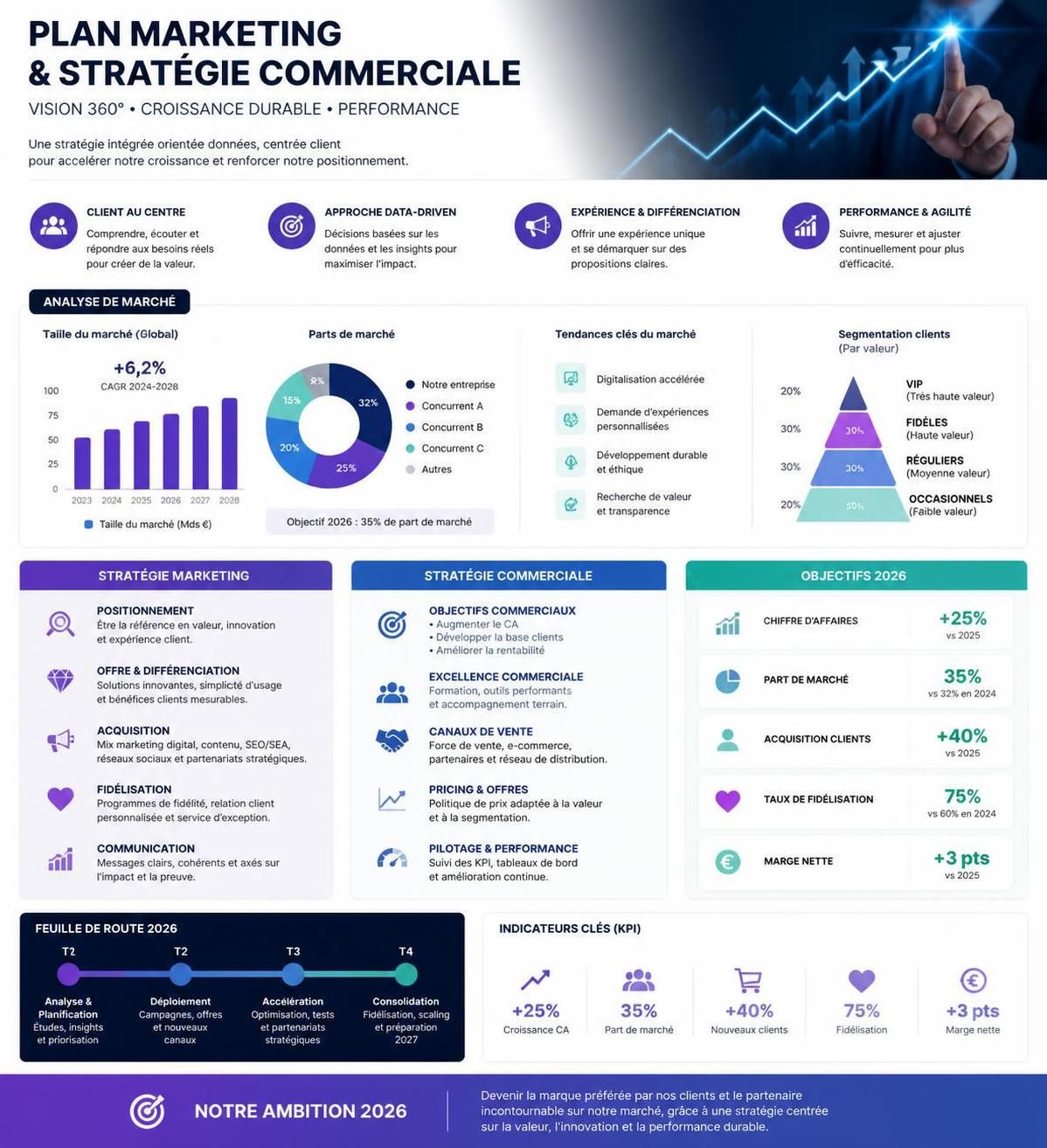 découvrez des exemples de stratégies commerciales efficaces pour optimiser votre approche en 2026 et booster la croissance de votre entreprise.