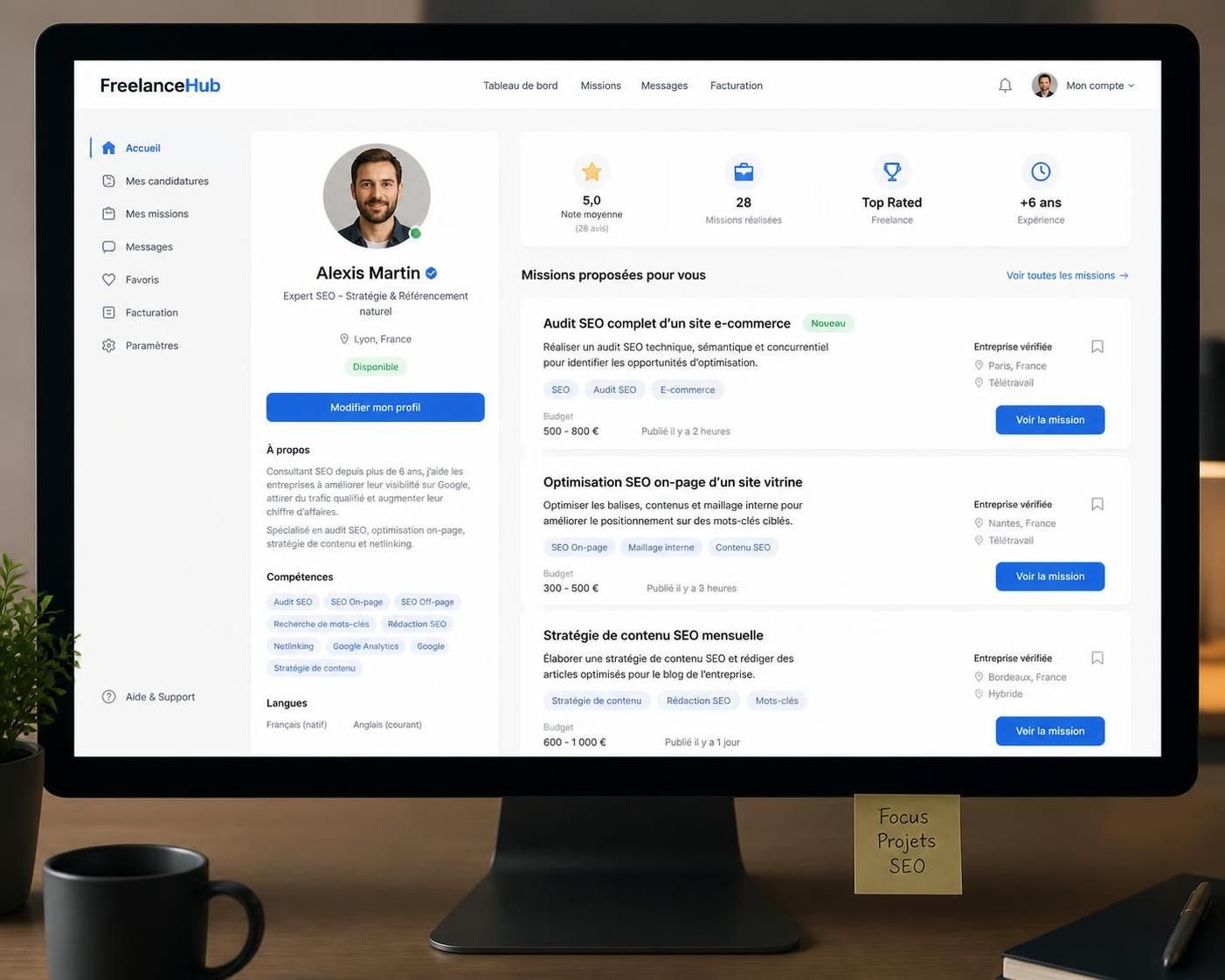 découvrez nos conseils pratiques pour réussir en tant que freelance seo, apprendre à se lancer efficacement et attirer vos premiers clients avec succès.