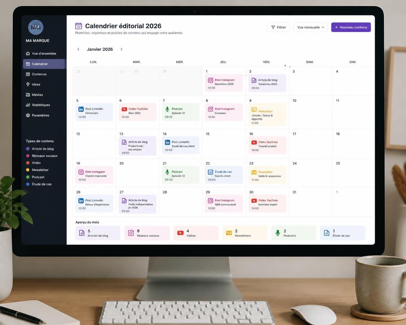 découvrez les clés essentielles pour réussir votre stratégie de content marketing en 2026 et optimiser votre présence digitale avec des conseils pratiques et innovants.