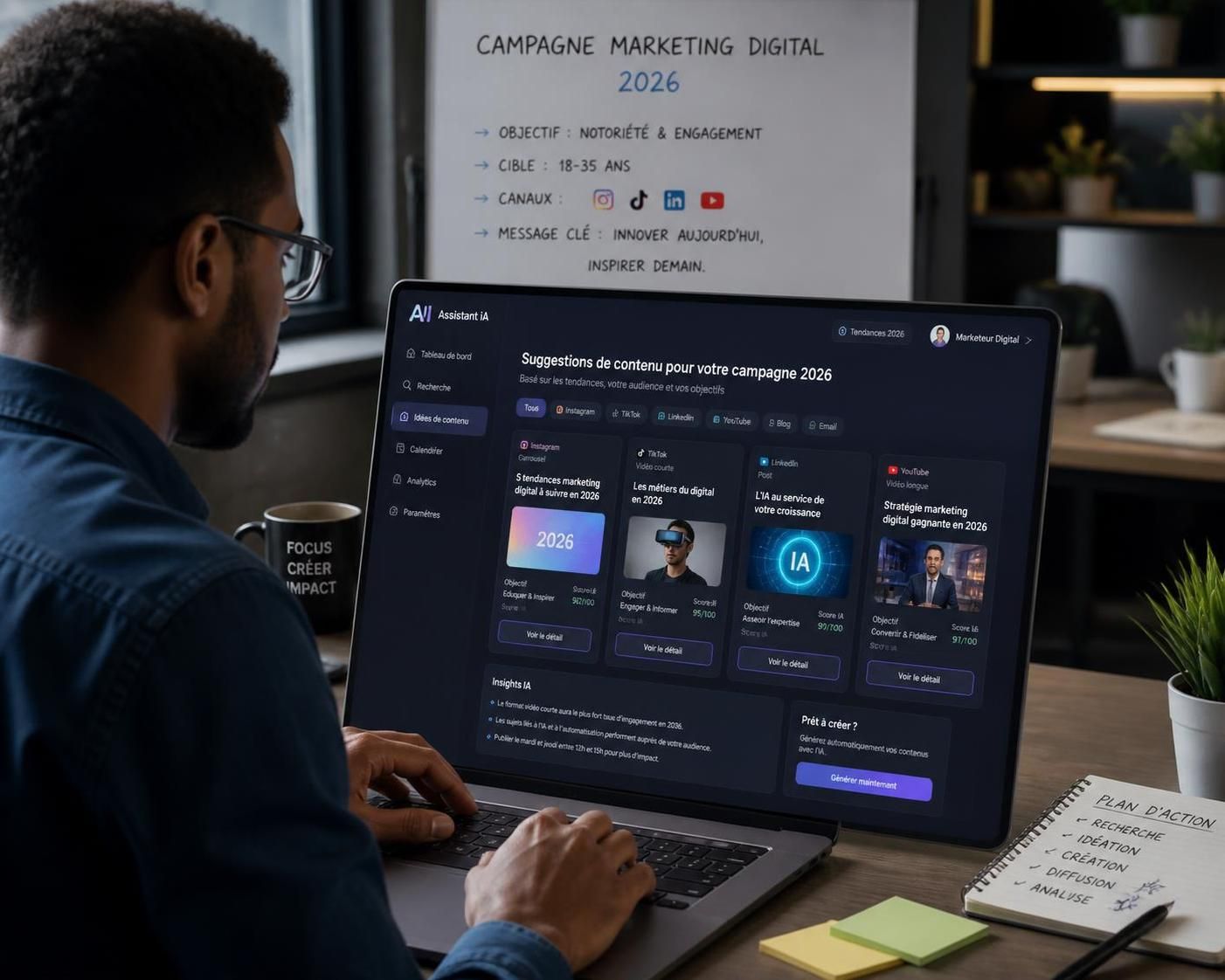 découvrez les meilleures stratégies pour créer du contenu digital efficace et innovant en 2026, afin d'engager votre audience et optimiser votre présence en ligne.