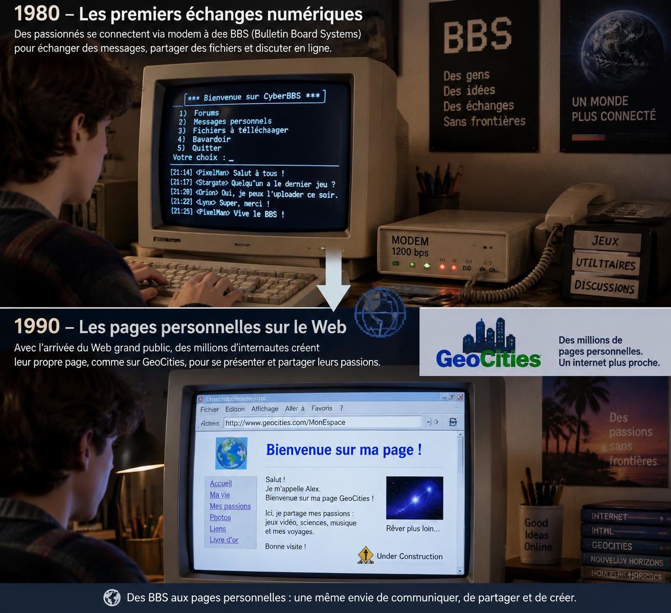 découvrez l’histoire des premiers réseaux sociaux, des communautés en ligne pionnières aux plateformes actuelles, et explorez leur évolution au fil du temps.