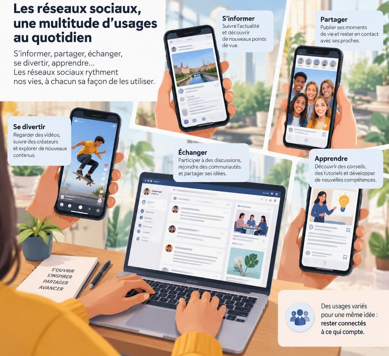 découvrez les réseaux sociaux les plus populaires, leurs fonctionnalités, leurs publics et leurs particularités pour choisir les plateformes adaptées à vos besoins.