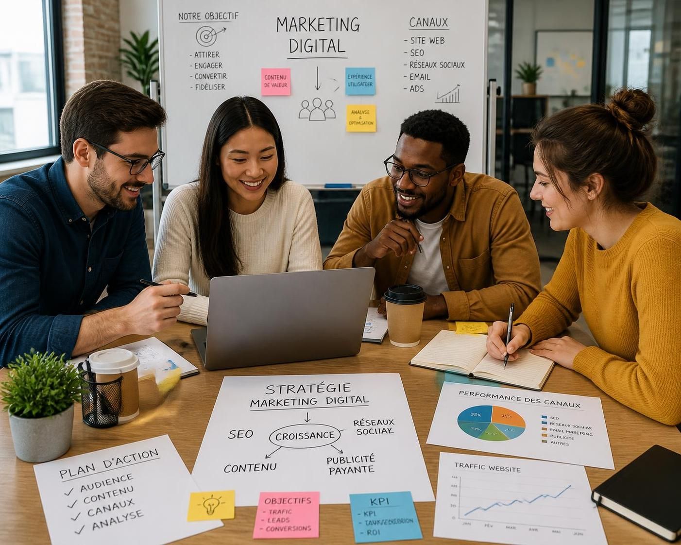 découvrez nos conseils essentiels pour réussir votre première expérience professionnelle en tant que stagiaire en marketing digital et booster votre carrière.